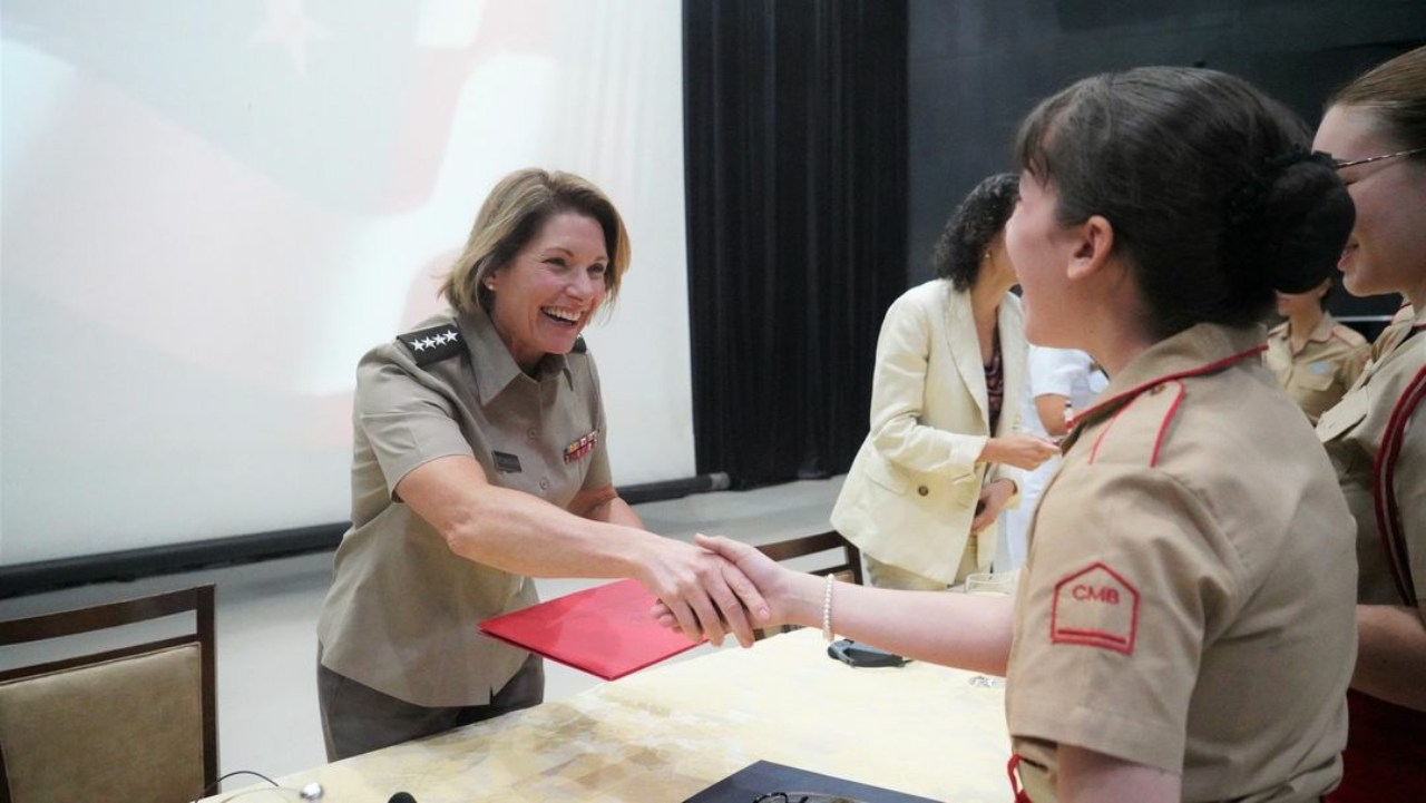 Comandante Do EB Recebe Visita De Comandante Do Comando Sul Dos EUA